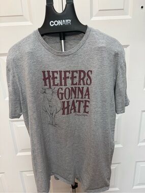 Heifers Gonna Hate Short Sleeve Tee - Gray